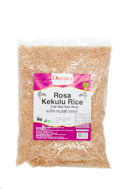 Derana Rosa Kekulu Rice 1kg - Ceylon Corner